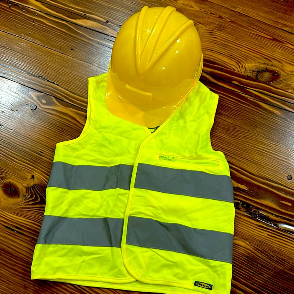 Toddler construction costume